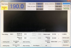 Hoge precisie smeltstroomtester voor MFI- en <span class=keywords><strong>MFR</strong></span>-meting van polypropyleen - Product Image 6