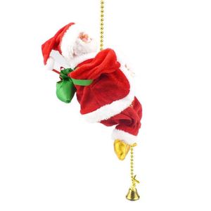 Décorations de Noël créatives d'usine : Cerf grimpant sur échelle, voiture tirée par un cerf, Père Noël électrique grimpant en forme de maison - Product Image 3