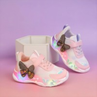 Petites chaussures pour enfants, excellent rapport qualité-prix, résistantes à l'usure, plates, légères, antidérapantes, tendance, amorties, légères, une paire, nouvelle collection Princesse