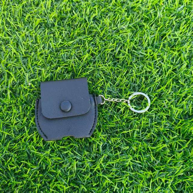 Wholesale PU Leather Simple Style Earphone Storage Bag Waterproof Mini Storage Bag Portable Earphone Bag