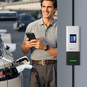 เครื่องชาร์จ EV แบบพกพา C20 40A 16A 32A เครื่องชาร์จในรถบ้านที่ชาร์จ3.6kW 7kW 9.6kW 220V ระดับ2 EVSE APP WiFi และหน้าจอ<span class=keywords><strong>2.4</strong></span>นิ้ว - Product Image 2