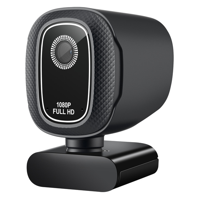 360-degree Rotatable 1080P 2K 4K CMOS HD USB Auto Focus 30FPS Microphones Privacy Cover Computer WebCam Online Video Stock
