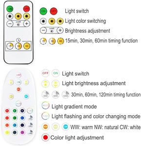 Thay Đổi Độ Sáng Điều Khiển Từ Xa Không Dây Từ Pin Hoạt Động Ánh Sáng Bóng Đèn Bóng Đèn Di Động Cho Đèn Có Thể Sạc Lại Bóng Đèn - Product Image 4
