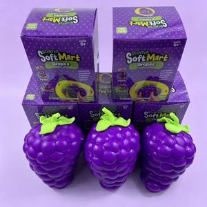 Hot Sale Giant Grape Shaped Squeeze Toy Soft TPR Decompression Squishy <b>Fidget</b> Sensory Toy - Product Image 2