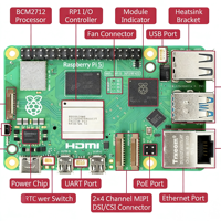 Raspberry Pi 5 Modèle B 8 Go de RAM