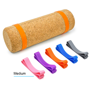 Kit de renforcement des pieds et des chevilles 4-en-1 en liège premium avec rouleau en bois et <span class=keywords><strong>planche</strong></span> d'équilibre en liège - Product Image 3
