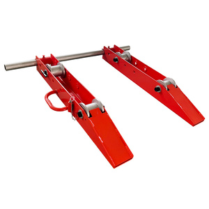 Deliberato in larghezza spostando i rulli del tamburo del cavo dei morsetti possono essere posizionati a diverse distanze sul telaio - Product Image 1