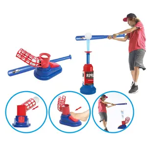 Hoge Kwaliteit Honkbal Training Raken Net Bal Caddy Batting Tee Set Kinderen Outdoor Honkbal Set