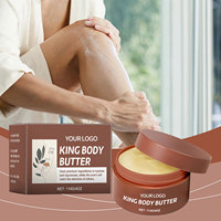 Vente en gros de beurre de soins corporels de marque privée massage quotidien crème hydratante douce crème de soins corporels au beurre de karité crème pour le Corps