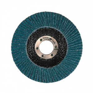 Disque à lamelles inclinées en zirconium 115x22 mm pour le meulage et le ponçage des métaux - Product Image 2