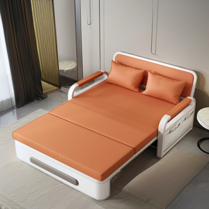 Ghế <span class=keywords><strong>sofa</strong></span> giường gấp đôi chức năng, mới, nhỏ gọn, dành cho người lớn, có thể kéo dài, phòng khách, giường đơn, ban công, đa năng - Product Image 3