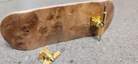 OEM Mini Finger Skateboard Logo Kustom Finger Board Maple Mini Finger Skateboard