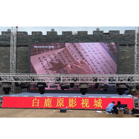 TOPvision P3.91 P3 Sahne Ekranları 96x96 Kiralık Ekran Mobil Led Ekran Açık Hava Konserleri İçin