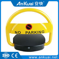 Serrure automatique de stationnement barrière guangdong parking serrure à télécommande de stationnement de voiture