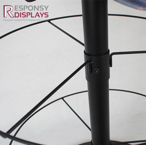 Gỗ sàn kim loại <span class=keywords><strong>Rack</strong></span> hiển thị với hai lớp cấu trúc bốn bên trình bày đứng cho xăng container trong cửa hàng phụ tùng ô tô - Product Image 6