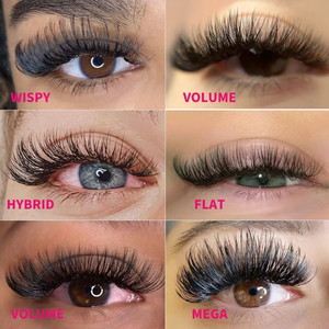 Matte Black Custom LOGO Individual Lashes Supplies Private Label Faux <strong>Mink</strong> Lash Trays Volume Classic Cashmere <strong>Eyelash</strong> <strong>Extension</strong> - Product Image 4