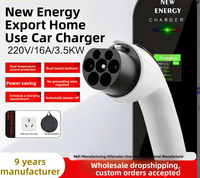 Meilleure option : adaptateur de charge pour voiture électrique Tesla, type 2 AC, connecteur EV EU NACS, station de charge EV portable, 220*73*68mm