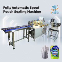 Multi-Function 4-Sided Seal Liquid Sugar Juice Sauce Oil Food Pouch Sachet Sealing Making Machine