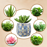 Vas Puzzle 3D - Pot Bunga & Tempat Pena DIY dari ABS, Hadiah Dekorasi Seni Kreatif