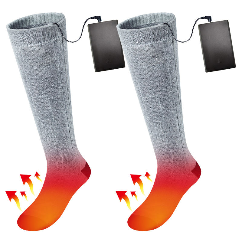 Battery Operated Best Heated Socks For Circulation Heated Ski
