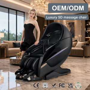 Fauteuil de massage 5D à gravité zéro, commandé par la voix, alimenté par l'IA, pour la réflexologie de luxe, OEM/ODM, pour la salle de sport et le spa - Product Image 1