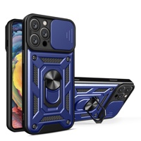 Blindage hybride PC + coques de téléphone TPU pour infinix Smart 8/Hot 40 4G/Hot 40 Pro 4G fenêtre poussoir couverture arrière antichoc