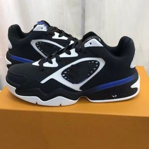 Chaussures de sport décontractées pour hommes et femmes en cuir véritable sur mesure de haute qualité, à lacets, semelle épaisse. Haute qualité, luxueux - Product Image 1