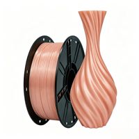 Filament PLA SILK YOSOO double vert et bleu 1KG, soyeux et brillant, pour imprimante 3D, léger et résistant, 1,75 mm