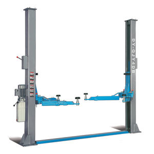 Lève-voiture hydraulique à deux colonnes DAYAG DY-QJY4DB, double cylindre, capacité de 4 tonnes, certifié CE, hauteur de levage de plus de 72,8 pouces, vérin à roulettes aligné - Product Image 1