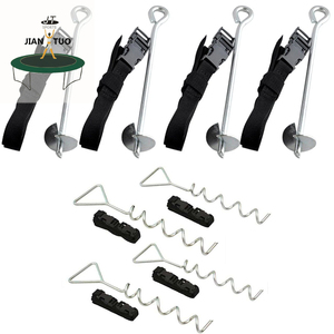 Suojiantuo — accessoires de <span class=keywords><strong>Trampoline</strong></span> de <span class=keywords><strong>sport</strong></span>, Kit ancre pour <span class=keywords><strong>Trampoline</strong></span> de jardin - Product Image 1