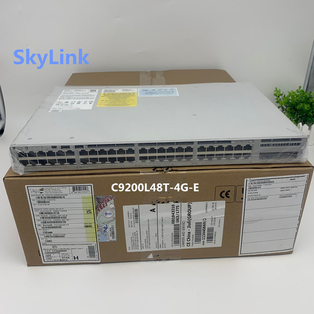 Original CISCOS Switch C9200L-48T-4G-E 48 Port Data 4x1G Network Essentials Switches