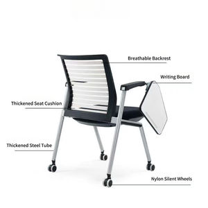 Chaises de salle de loisirs d'attente bon marché meubles salle de <span class=keywords><strong>lecture</strong></span> en gros formation des employés chaise pliante à vendre - Product Image 2