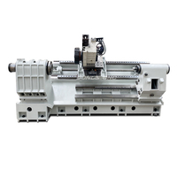 Tour CNC horizontal à double broche personnalisé avec double table à outils pour centre de tournage de grande précision et de grande capacité