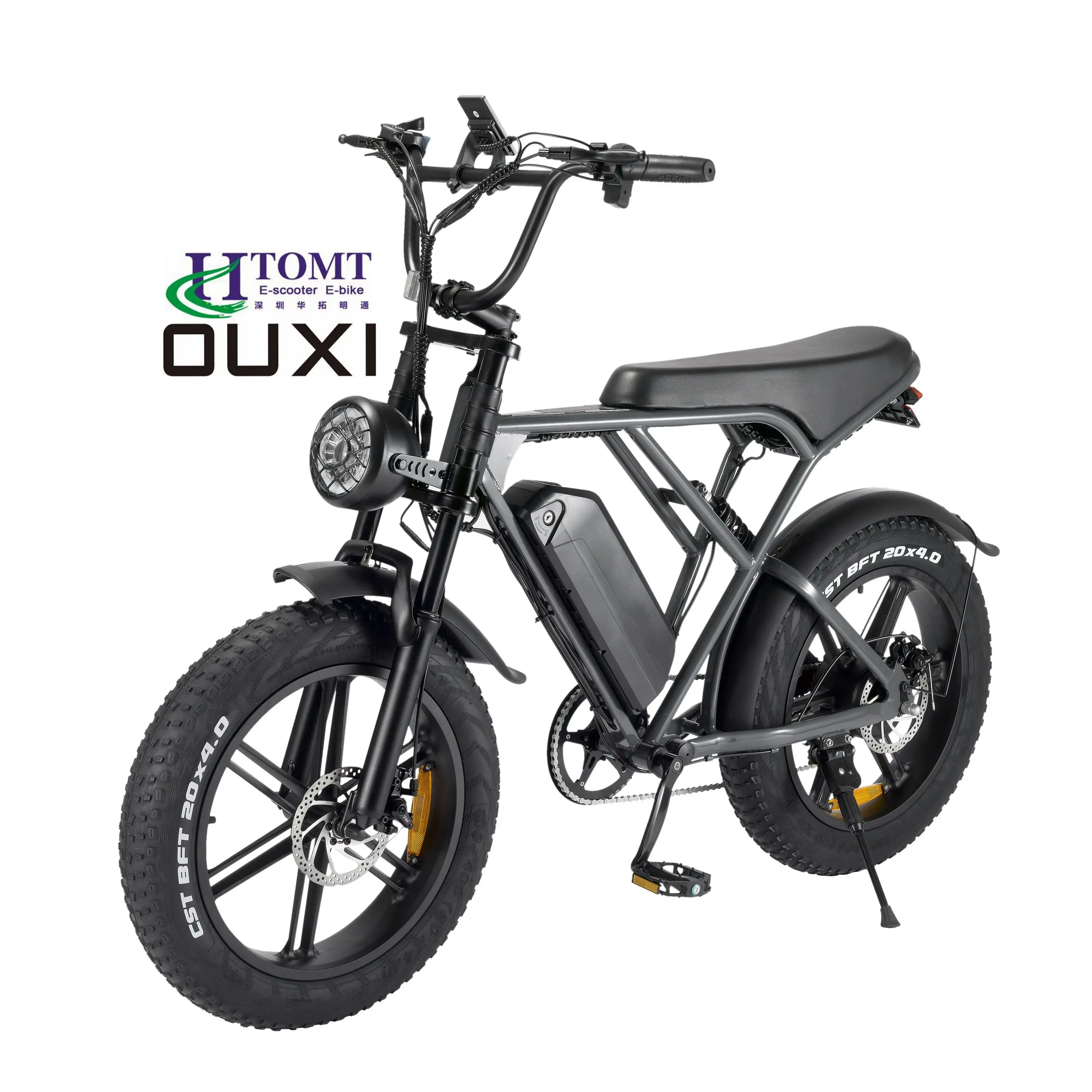 OUXI H9 Elektro fett reifen Fahrrad Original Design Fatbike von OUXI V8 20 Zoll 48V Elektro fahrrad 750/1000W E-Bike OEM