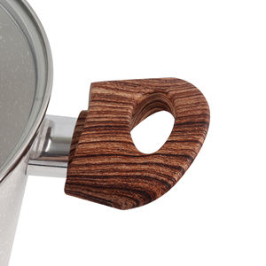 Juego de cacerola de <span class=keywords><strong>granito</strong></span> de tamaño grande, olla antiadherente para mantener caliente la cazuela, olla de <span class=keywords><strong>granito</strong></span>, 9 Uds. - Product Image 3