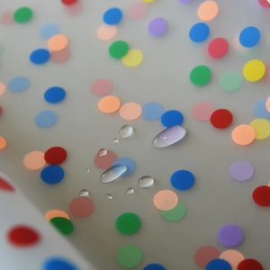 <span class=keywords><strong>Film</strong></span> en polyuréthane thermoplastique (TPU) mat transparent imprimé, hautement élastique et recyclable, pour sacs à main, imperméables, voitures et projets DIY - Product Image 6