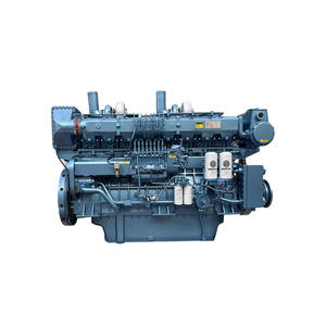 Motor <span class=keywords><strong>Diesel</strong></span> Marinho Weichai Série 8170 da China, 4 Tempos, para Barco de Pesca, Iate, Motor Interno com Caixa de Câmbio 700/800/900/1000 hp - Product Image 3
