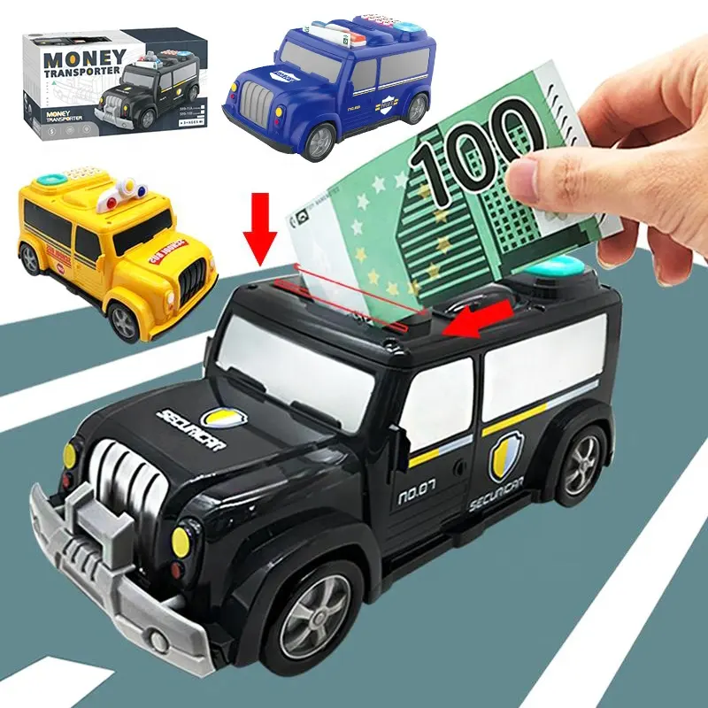 Battery Operated Plastic Car Save Money Toys Piggy Bank Toy