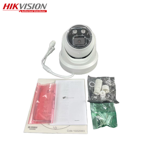 Caméra réseau tourelle fixe Hikvision originale <span class=keywords><strong>DS</strong></span>-<span class=keywords><strong>2CD2346G2</strong></span>-ISU/SL 4 MP AcuSense avec lumière stroboscopique et avertissement sonore, audio bidirectionnel - Product Image 3