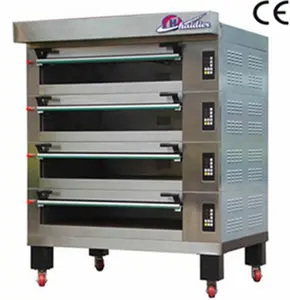 3 deck 9 nampan roti baking oven listrik