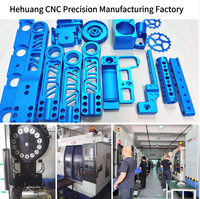 Composants métalliques sur mesure Hehuang non standardisés, usinage CNC par fraisage et brochage pour services d'usinage