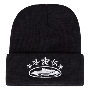 Berretto Invernale Caldo Lavorato a Maglia con Ricamo Devil's Island, Cappello Trendy da Strada, Protezione per le Orecchie per Viaggi all'Aperto - Product Image 1