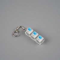 Wholesale Multiple Styles Mechanical Keyboard Switch Fidget Toy Stress Relief Keychain Kids Adult Custom Keycap Keychain