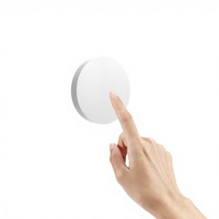 Interrupteur intelligent sans fil Zigbee RSH minimaliste, bouton tactile mural, fonctionne sur piles, contrôleur d'automatisation domestique OEM/ODM