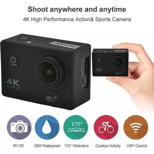 Dropshipping caméra d'action 4k 60fps WIFI étanche caméra de plongée ultra <span class=keywords><strong>sous</strong></span>-<span class=keywords><strong>marine</strong></span> 1080P caméras de sport d'action - Product Image 6