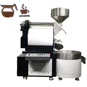 Guaranteed quality electric/gas coffee bean roaster 30kg coffee roasting machine