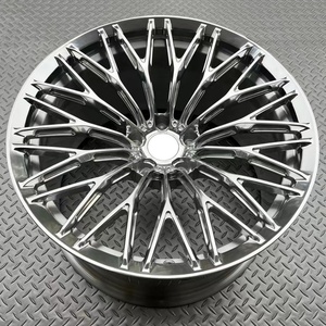 Djj Chrome 18 19 20 21 22 23 24 Pouces 5X120 5X112 Roues Forgées pour Mercedes Benz W205 C63 S63 S450 W222 W223 Maybach <span class=keywords><strong>Range</strong></span> <span class=keywords><strong>Rover</strong></span> - Product Image 3