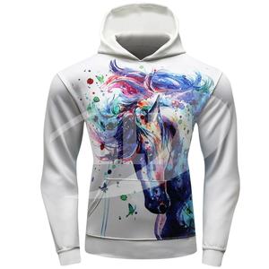 Sweat à capuche en molleton de coton et polyester de haute qualité, impression par sublimation intégrale, sweat à capuche personnalisé, sweat à capuche tendance pour hommes - Product Image 1