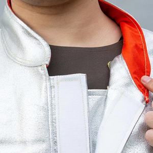 1000 độ chịu nhiệt nhôm lá Tạp dề nhiệt độ cao làm việc Áo khoác tạp dề - Product Image 4