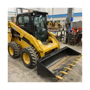 Caterpillar 246D Skid Steer Used Cat 246C Skid Steer Loader Machine chargeuse d'occasion pour chats